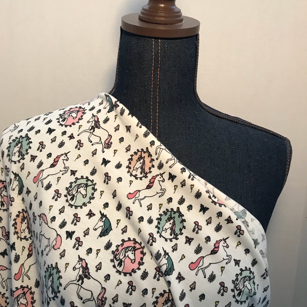 Magical Unicorn Nursing Cover